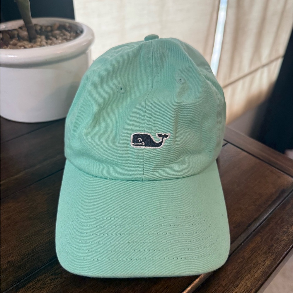 Vineyard Vines Aqua Cap with Logo